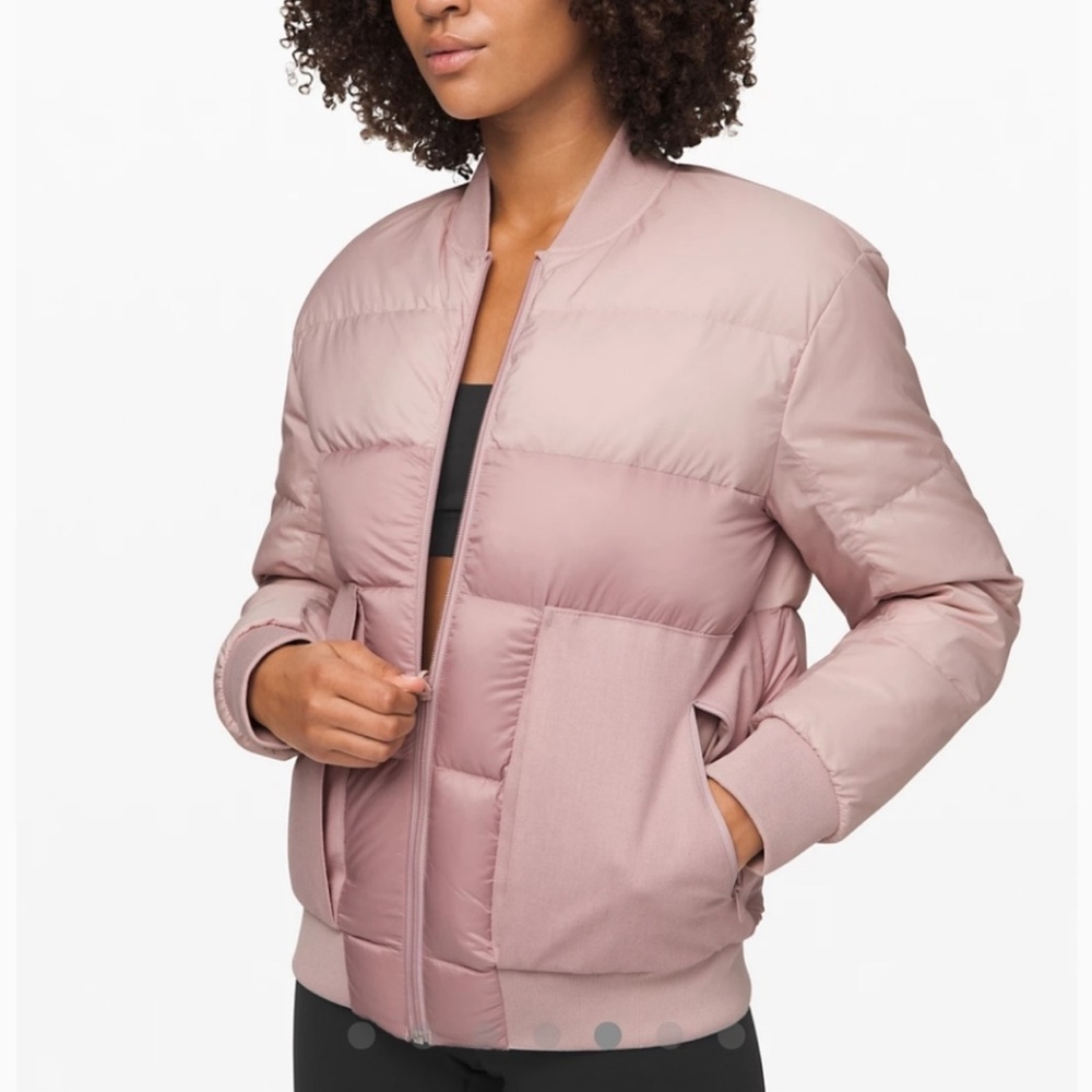 Lululemon Reversible Roam Far Wool Bomber Jacket